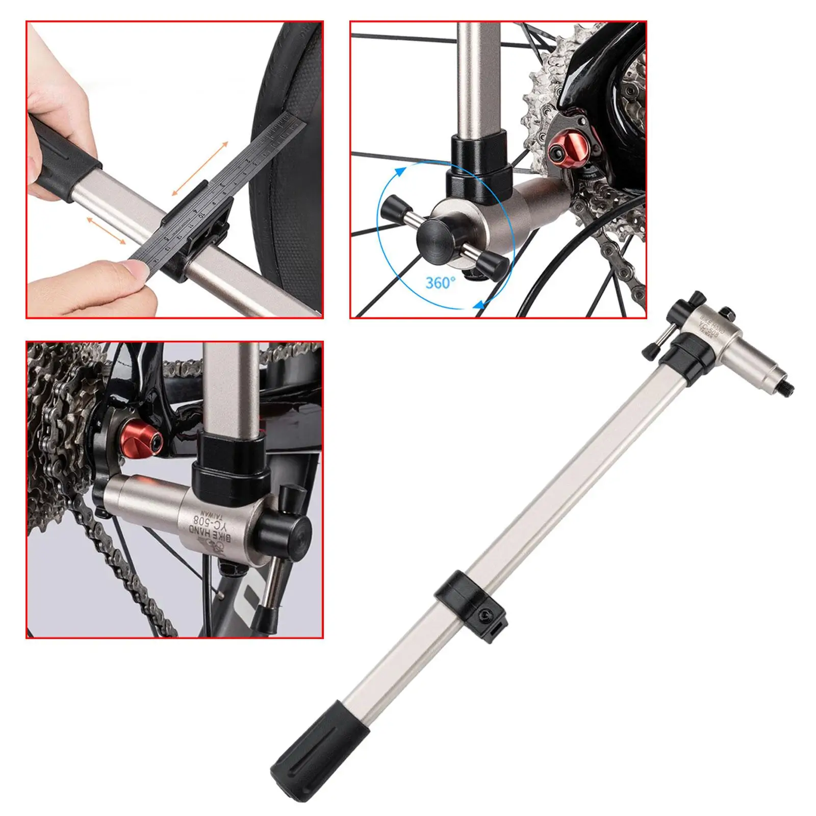 

Bicycle Rear Derailleur Hanger Alignment Gauge Practical Bike Alignment Tool