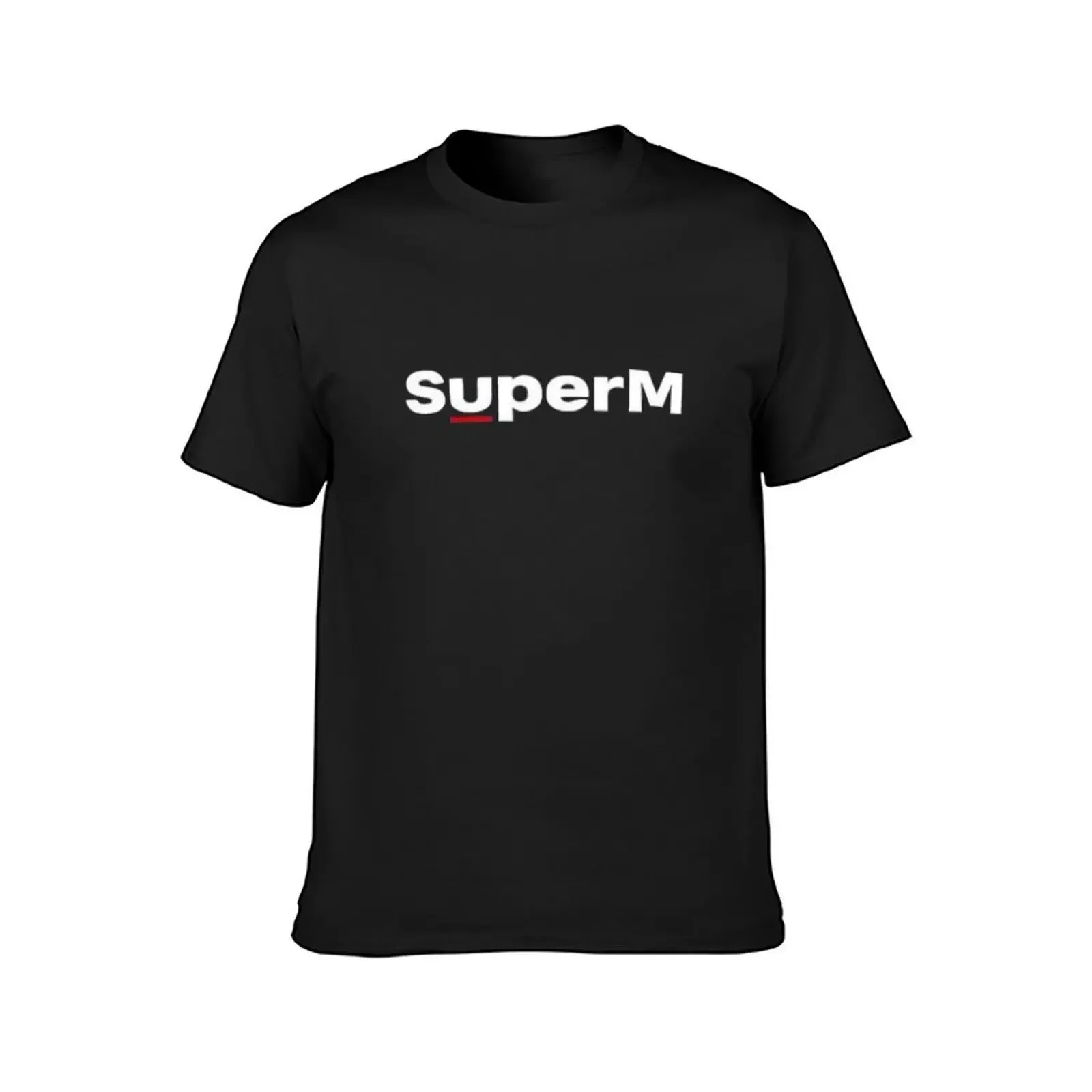 SUPER M - Kpop group T-Shirt summer clothes plus sizes custom t shirt shirts men graphic