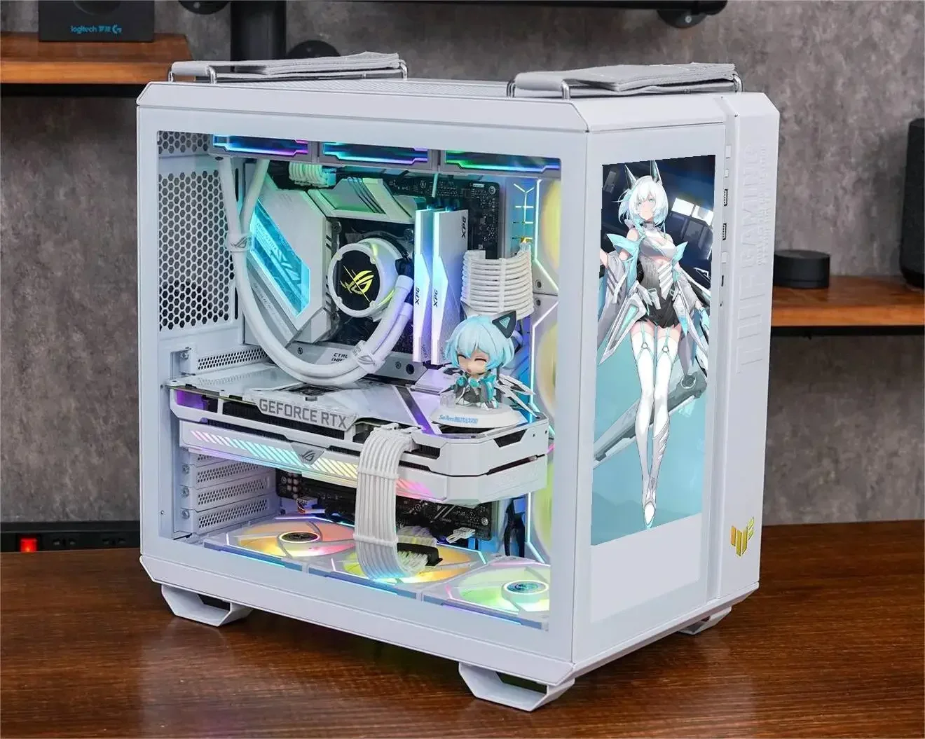 Fall sekundären Bildschirm Tuf GT502 Munition Magazin unbegrenzte Version Meerblick Raum angepasste Überwachung Rog