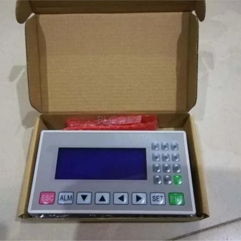 2 في 1 PLC و HMI التكامل FX2N 20 24MRT + OP320 شاشات لعرض الرسائل TD 3.7 ''RS485 Modbus RTU ، 4AD 2DA NTC اختياري