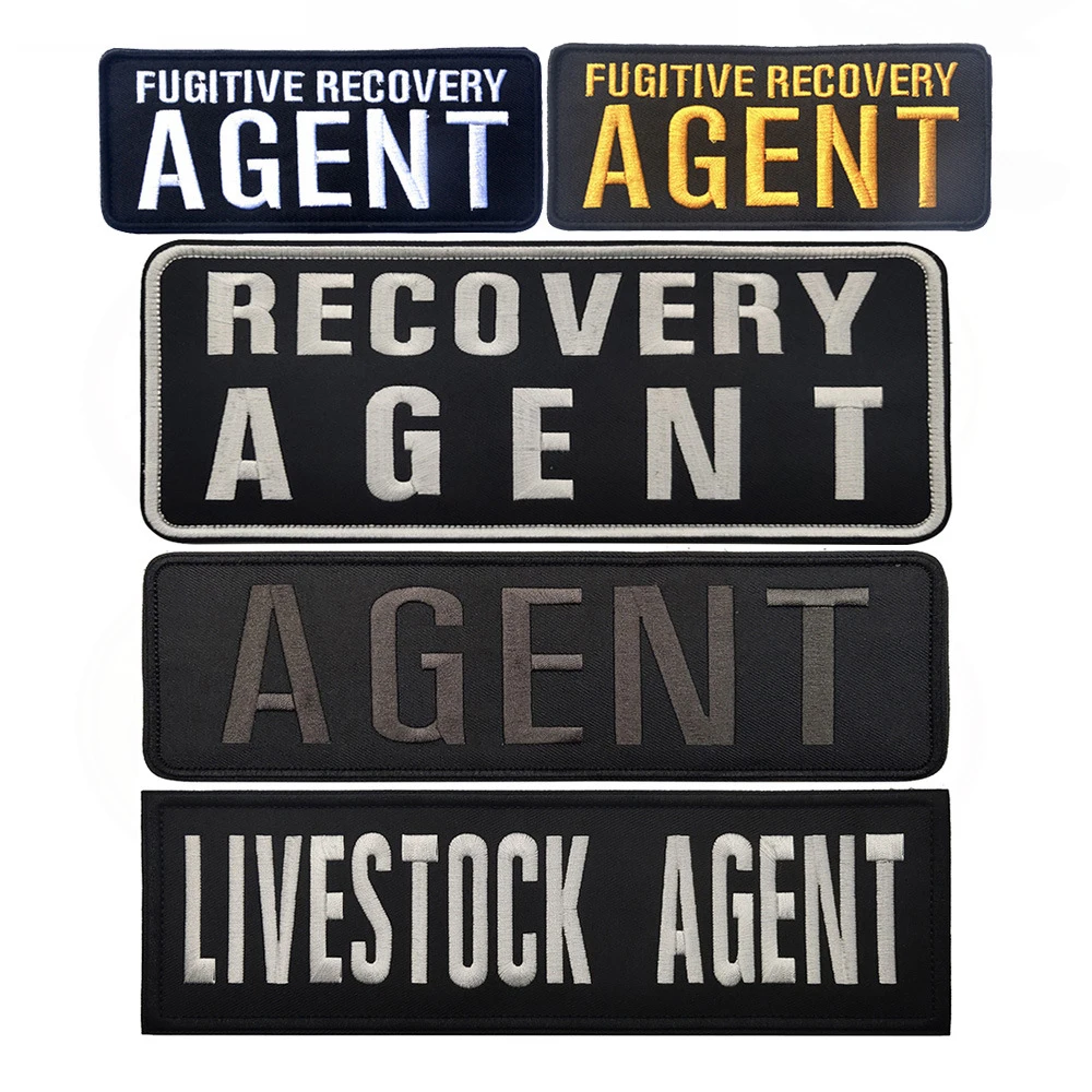 المسلحة عاكسة الأشعة تحت الحمراء حارس الأمن المطرزة التصحيح شريف ضابط وكيل زين موحدة سترة بقع التكتيكية شارة كبيرة #3