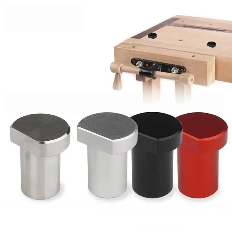 Bench Dog Tenon Stopper 1Pcs High Strength Aluminum Alloy Peg Brake Clamp for Workshop Wood Processing