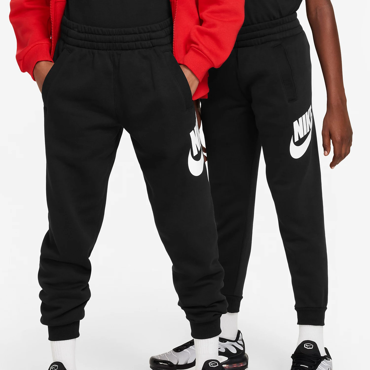 

Nike Originals New Big Kids Breathable Elastic Cuff Knit Trousers FD2995-010
