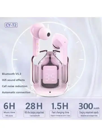 AIR31 TWS auriculares 5,3 auriculares inalámbricos Bluetooth auriculares con cancelación de ruido HD auriculares estéreo HiFi para Huawei Xiaomi iPhone