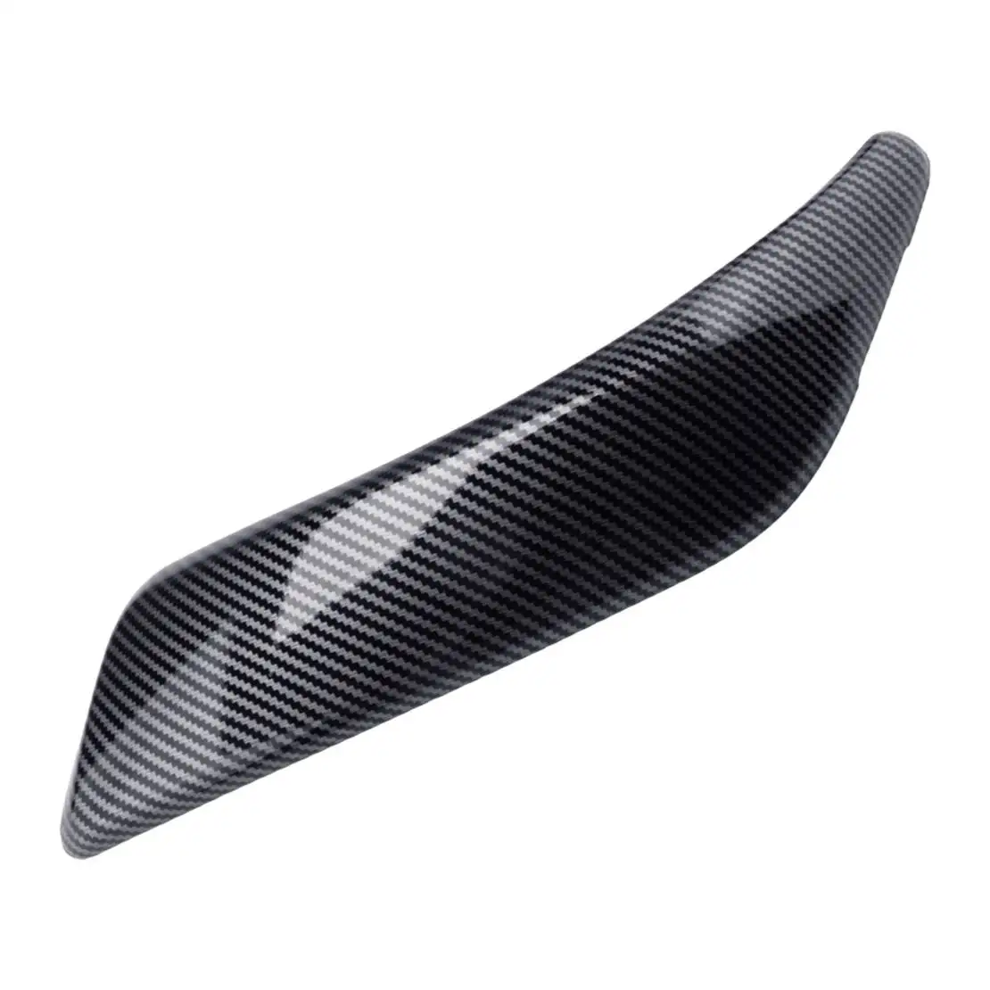 1 Pair Inner Door Pull Handle Cover Trim Fit For BMW 1 Series F20 F21 F22 F23 2014 2015 2016 2017 2018 Carbon Fiber Style ABS