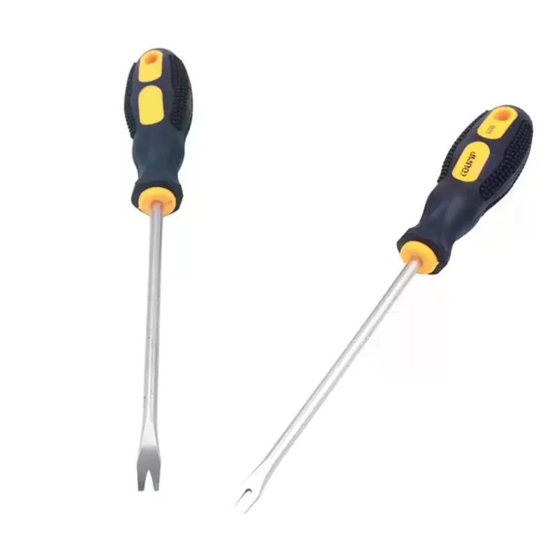 1Pc UV Type Screwdrivers Nail Puller Nail Driver Pry Tools Nail Remover 260mm For Home Repair Tools Workshop Hand Manual Tools