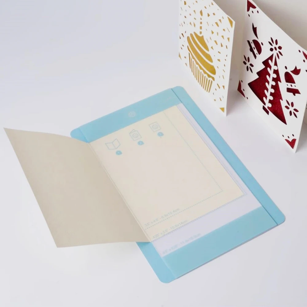 Card Making Starter Kit For Cricut Joy - Includes 1 pc card mat and 1 set Insert Cards , Create Greeting Cards at Home