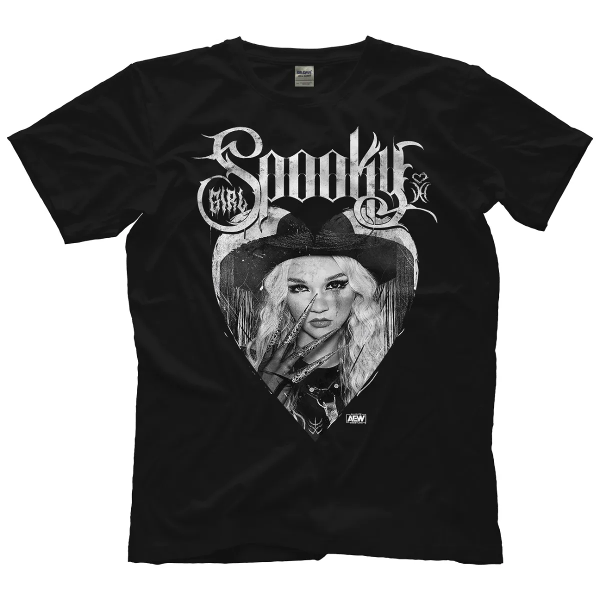 Julia Hart - Spooky Girl AEW Official T-Shirt