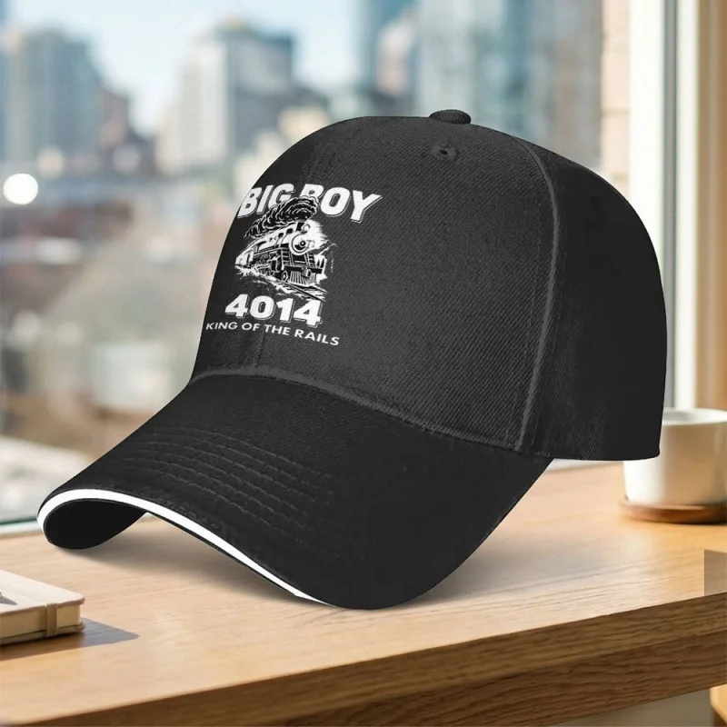 Bigboy Steam Train Sandwich Baseball Cap Unisex Adjustable Duckbill Hat