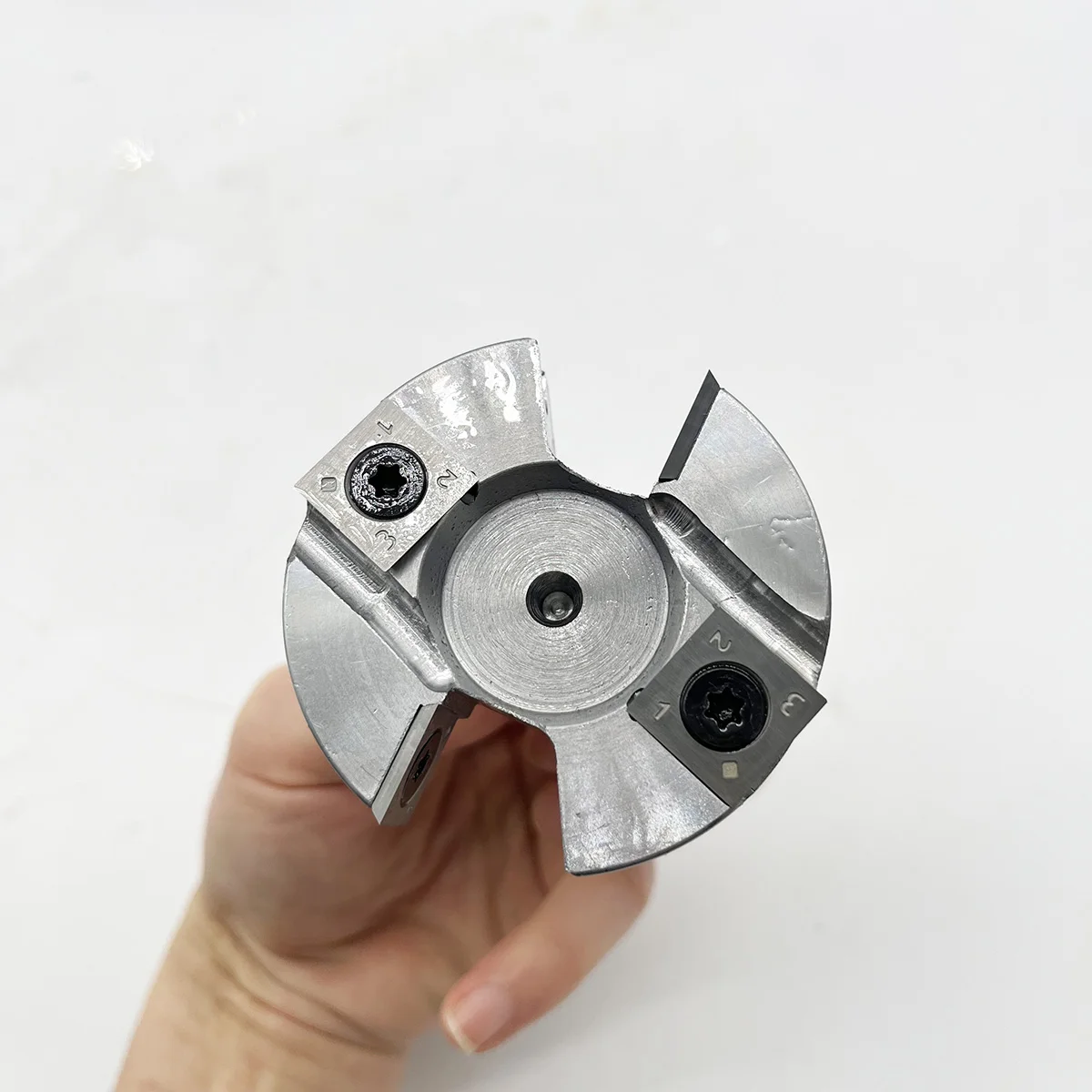 LIVTER 63mm Dia 1/2 12mm Shank Wood Board Planing Milling Cutter Slab Flattening CNC Spoilboard Surfacing Router Bit