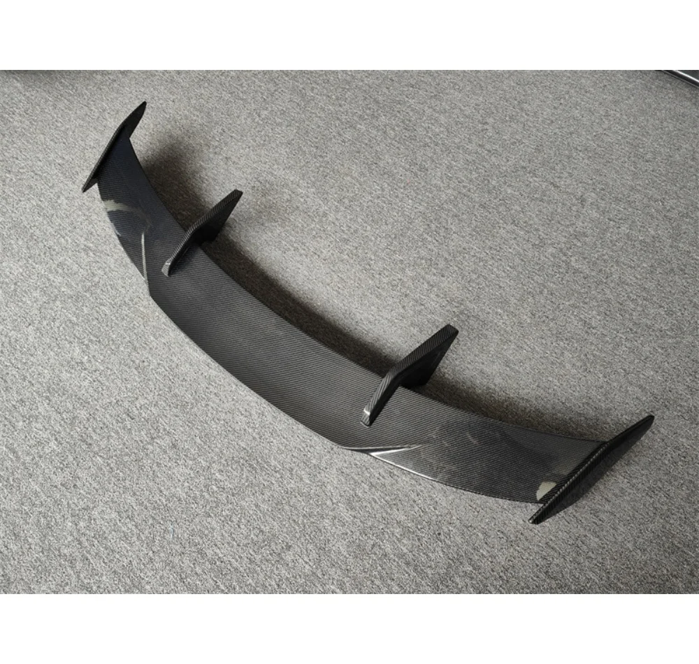 For BMW G80 G82 G83 M3 M4 G87 2021-2025 MP Style Polished Carbon Fiber Rear Trunk Spoiler Wing