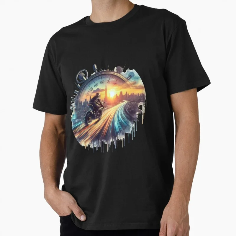 Bike rider 0430 Retro Cafe racer Gift t shirt for Motorbike lover Full Speed Graphic Clothes All size tops S-6XL