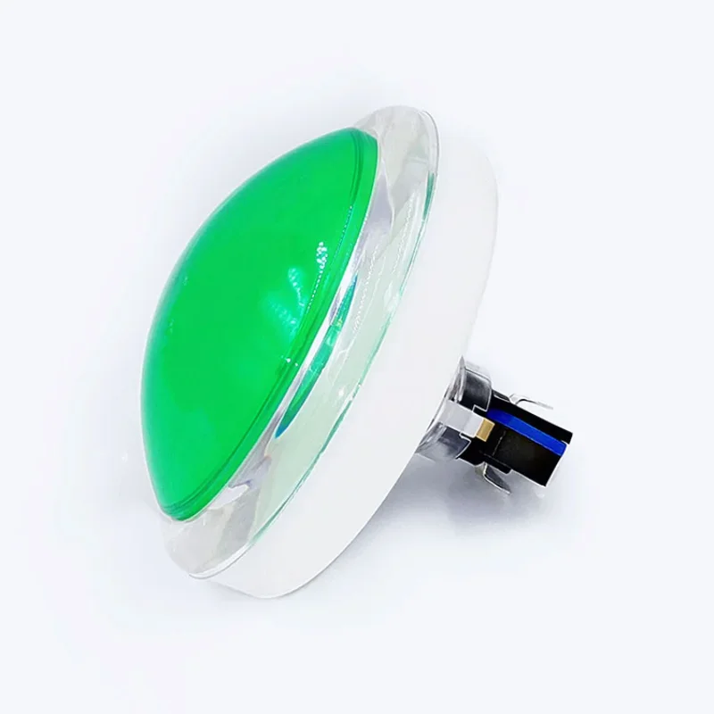 100Mm Convex Surface Full Transparent Answer Touch Switch Game Machine Accessories Automatic Reset with Light Micro Button