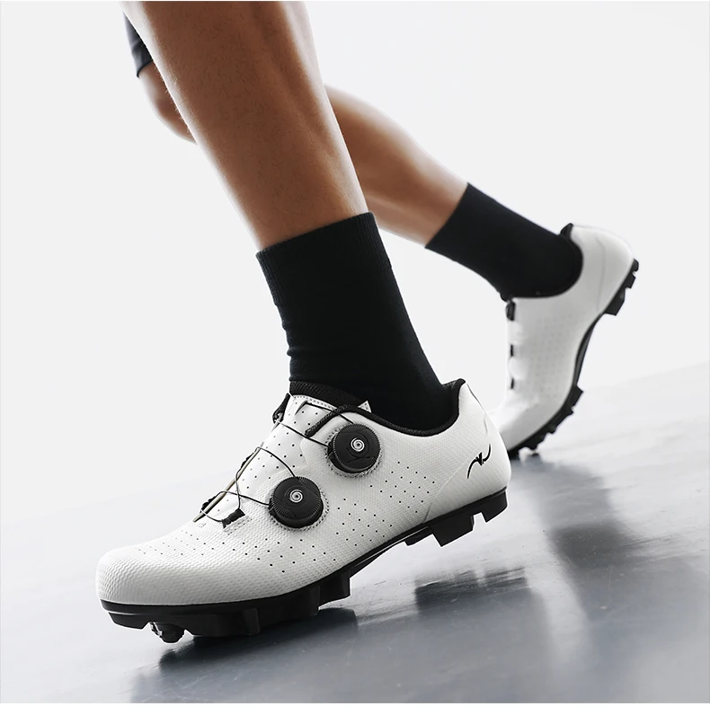 Unisex Neue Fahrradschuhe, atmungsaktiv, bequem, rutschfest, für den Straßenbereich, hochwertige MTB-Fahrradschuhe aus Gummi, professionelle, ultraleichte Fahrradschuhe – Detail 32