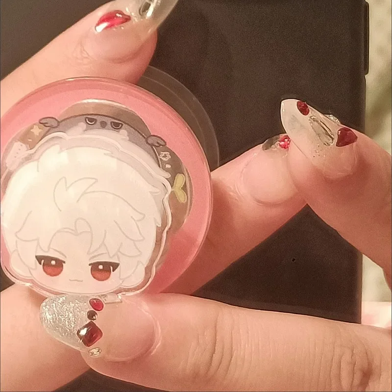 Love and Deepspace Rotation Handyhalter Grip Socket für Handyständer Fingerhalter Xavier Zayne Rafayel Ralayo Sylus Caleb