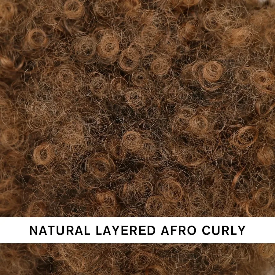 ارتفاع نفخة ذيل حصان الأفرو الرباط قصير غريب مجعد الاعوجاج لوصلات الشعر الاصطناعية الأمريكية الأفريقية مع اللون الأسود إلى الاتحاد الأفريقي