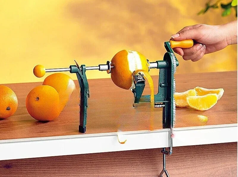 Blade Orange Potato Peeler Fruit Vegatable Peel Remover Fast and labor-saving