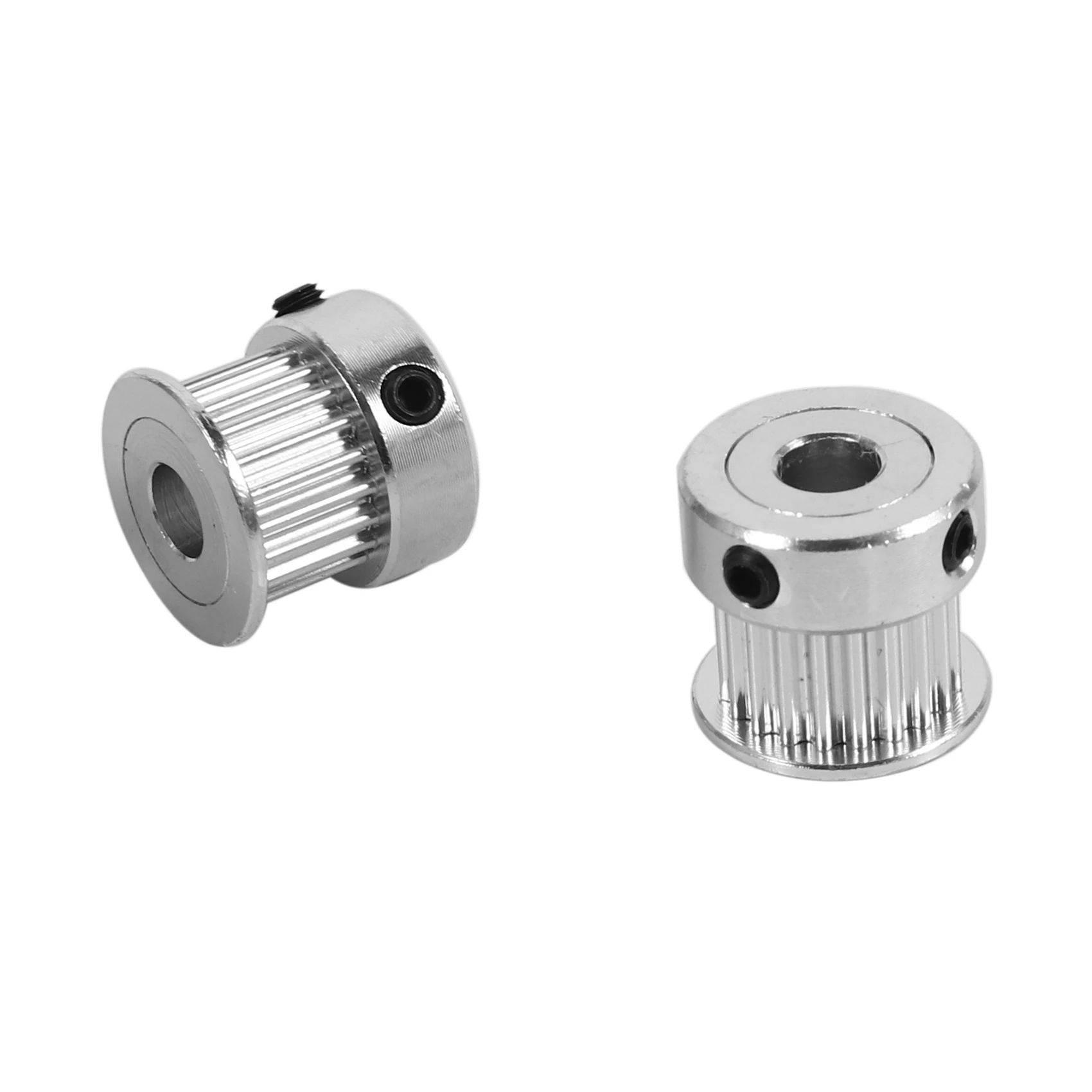 8 шт., 5 мм, 20 зубьев, алюминиевые зубчатые шкивы + 5 резиновых шкивов GT2 2 мм, Шаг 6 мм, широкий зубчатый ремень для 3D-принтера