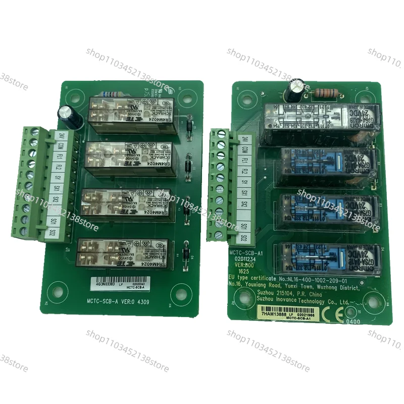 

Elevator Car Anti-accident Control Board MCTC-SCB-A/A1 Control Cabinet Relay Board Flat Board