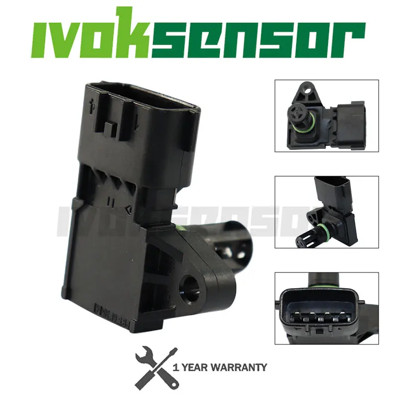 Sensor de mapa de temperatura para Cummins M11, ISC, ISL, ISM, ISX, ISB, 5WK96802, 2872784, 4921324, 5.2BAR, nuevo