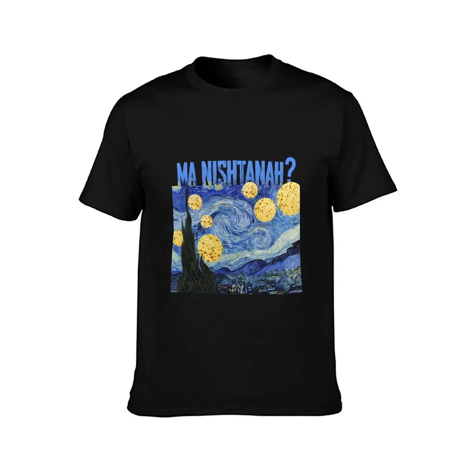 Passover Seder - Ma Nishtanah? Why is this night different? T-Shirt Standard Fit Solid Tee Shirt