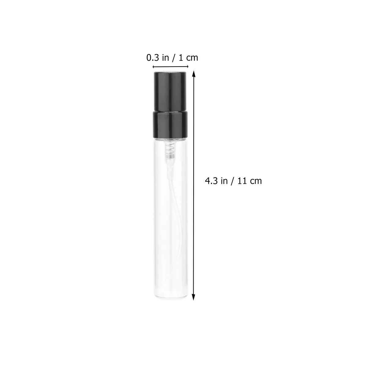 10Pcs 10Ml Mini Glass Spray Bottle Kit Compact Reusable Fine Mist Atomizer for Travel Outdoor Perfume Disinfectant view 6