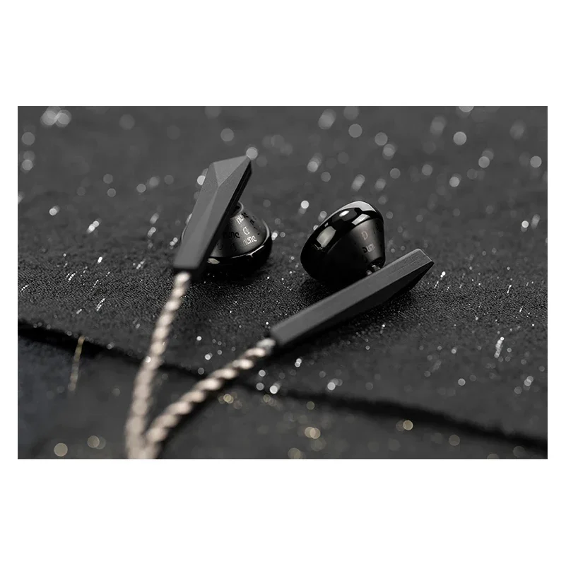 DUNU ALPHA 3 다이나믹 드라이버 플랫 헤드셋, 오픈 이어버드, 유선 이어폰, 알루미늄 합금, 14.2mm