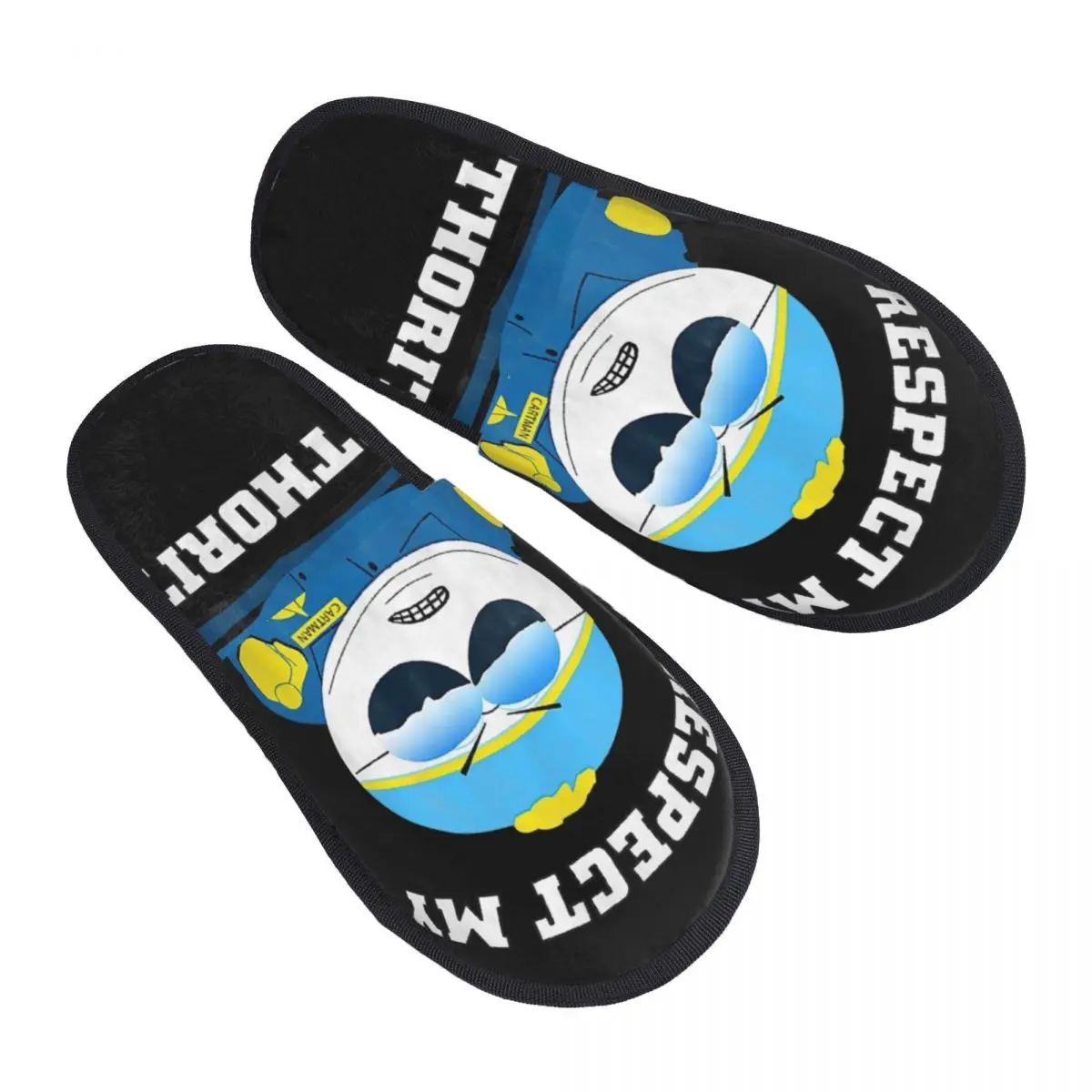 Southpark Anime House Slippers Anti Slip Funny Eric Soft Memory Foam Cotton Slippers Living Room