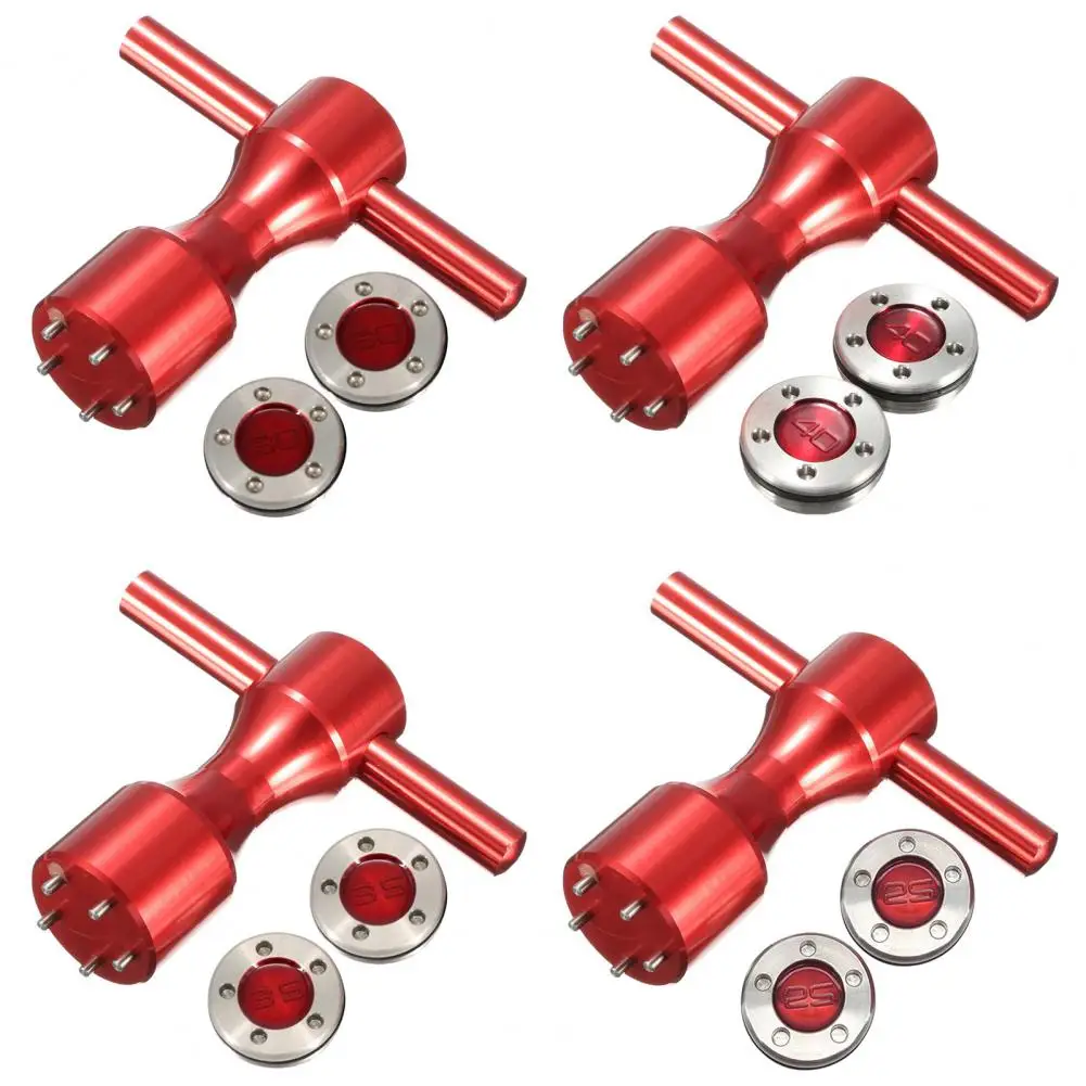 1 zestaw kluczy do ciężarków do miotacza golfowego ze stopu aluminium około 25 g, 30 g, 35 g, 40 g dla Scotty dla Cameron tylko klucz do miotacza golfowego