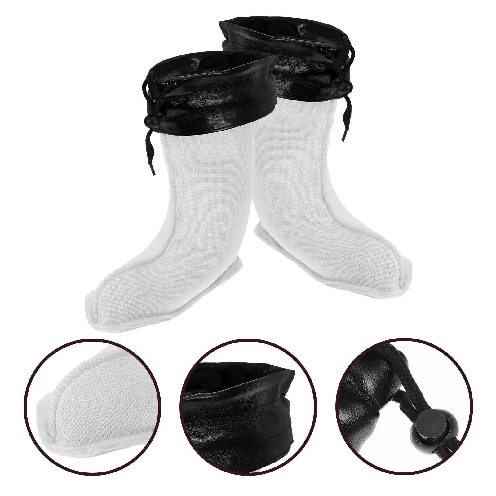 

Insulated Warm Thick Boot Lining Covers Rain Boot Socks Thick Lining Covers Men Women Winter Rubber Cuffs Hunter Shoes