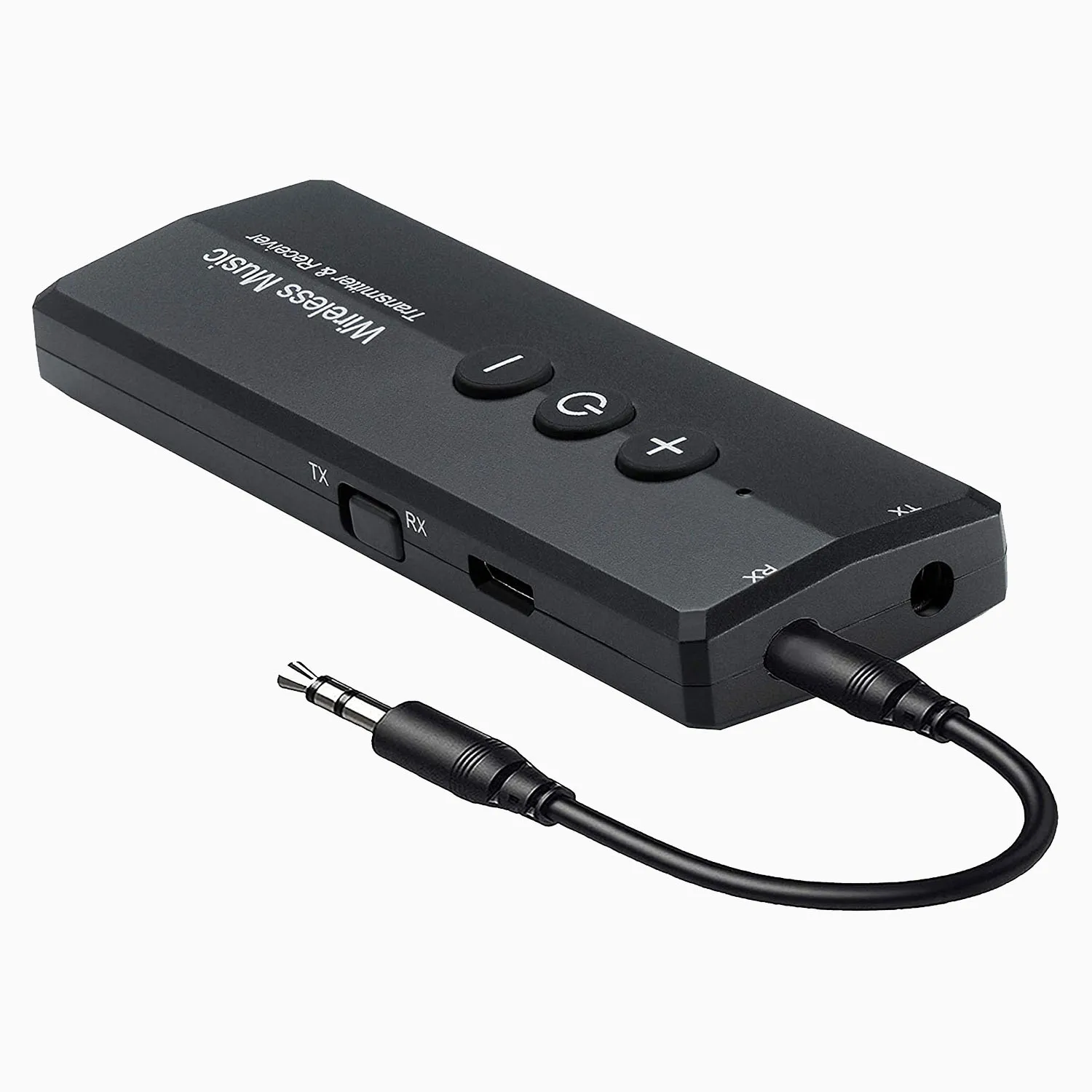 Transmissor e receptor Bluetooth, 3-em-1, sem fio, 3,5mm, adaptador de áudio para TV, PC, fones de ouvido, sistema de som doméstico, carro