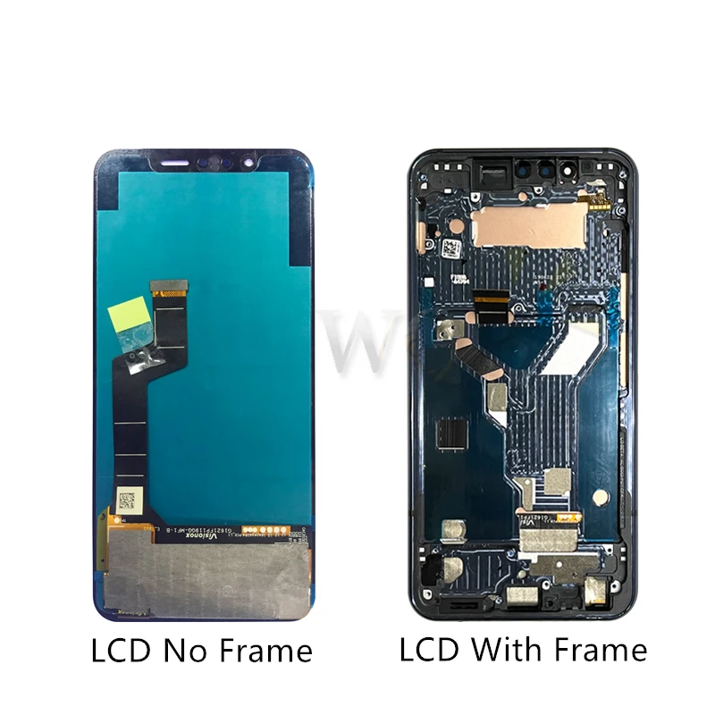 For LG G8S ThinQ LCD Display Touch Screen Digitizer Assembly G8s Lcd Digitizer LMG810 LM-G810 LMG810EAW Screen Replacement 6.21\