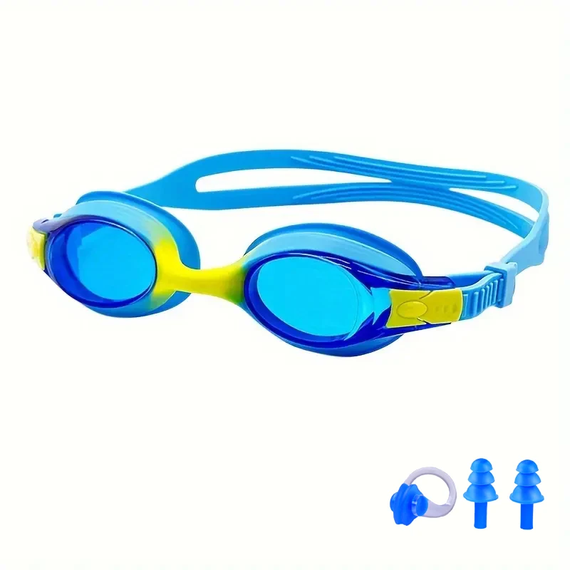 Antibeschlag-Schwimmbrille für Kinder im Alter von 3–12 Jahren, wasserdicht, klare Sicht, keine Lecks, schnell verstellbarer Riemen, Schwimmbrille für Kinder – Detail 5