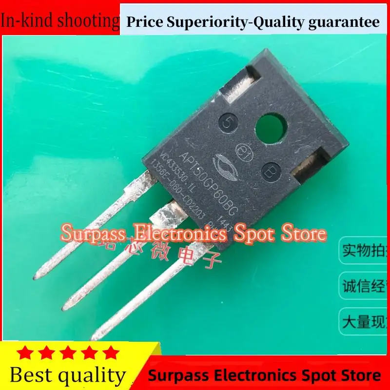 50PCS-100PCS  APT50GP60BG  IGBT 600V 100A   Price Superiority-Quality guarantee