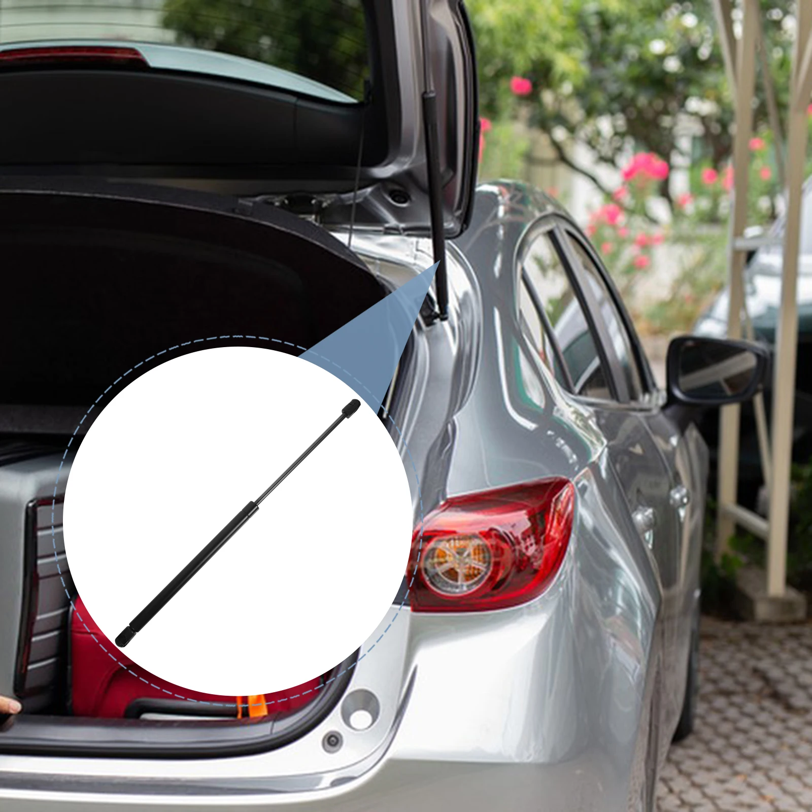 

Hydraulic Rod Car Trunk Support Strong Support Force Long Service Life Sturdy Structure Easy Installation Durable Metal Lifting