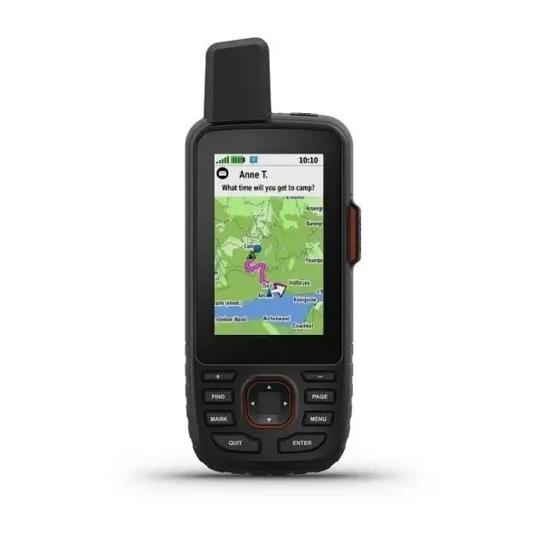 GPSMAP 67 Outdoor Handheld GPS Navigation Unit, Rugged Waterproof Navigator with Electronic Map Support