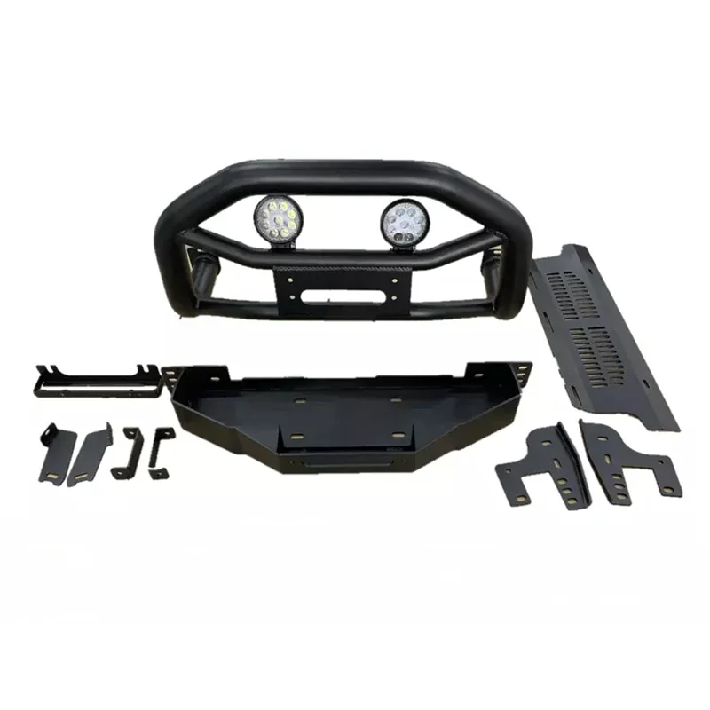 

Внедорожный автомобиль, стальной рулон, передний полный рост, трубчатая лебедка, бампер, подходит для 4 Runner 2016 2017 2018 2019