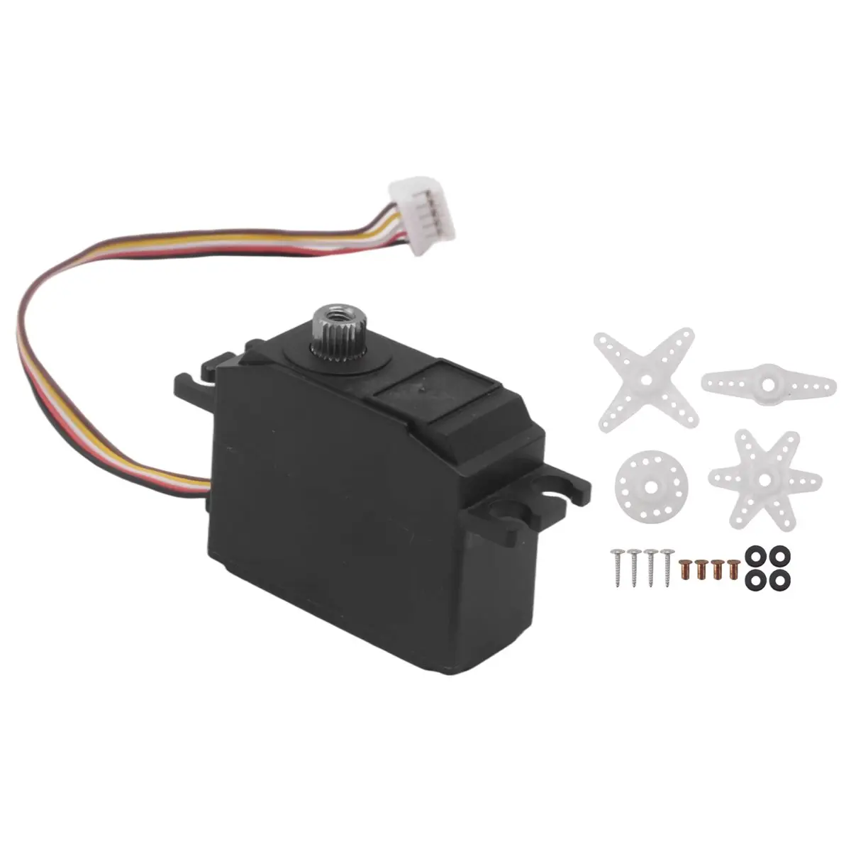 ABST 5 Wire Metal Gear Servo for 12428 12423 12427 1/12 RC Car Upgrade Parts Accessories