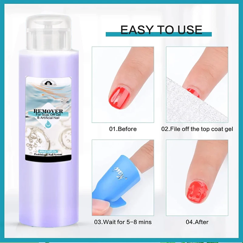 Large Capacity Fast Remover MagicEffect Gel Professional Hybrid BrustRemoval Cleaner Nail Art Tool FunctionalManicure Gel