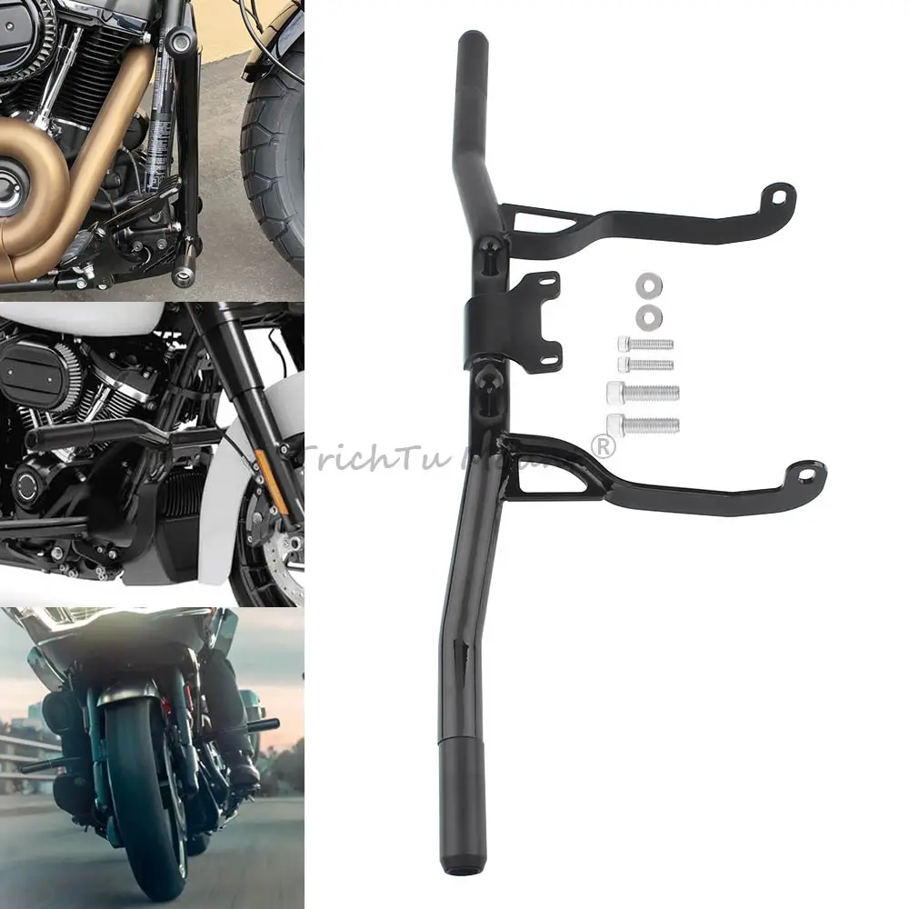 

High Quality Engine Guard Highway Crash Bar For Harley Touring Road Glide Street Glide Road King Electra Glide 2014-2024 Black