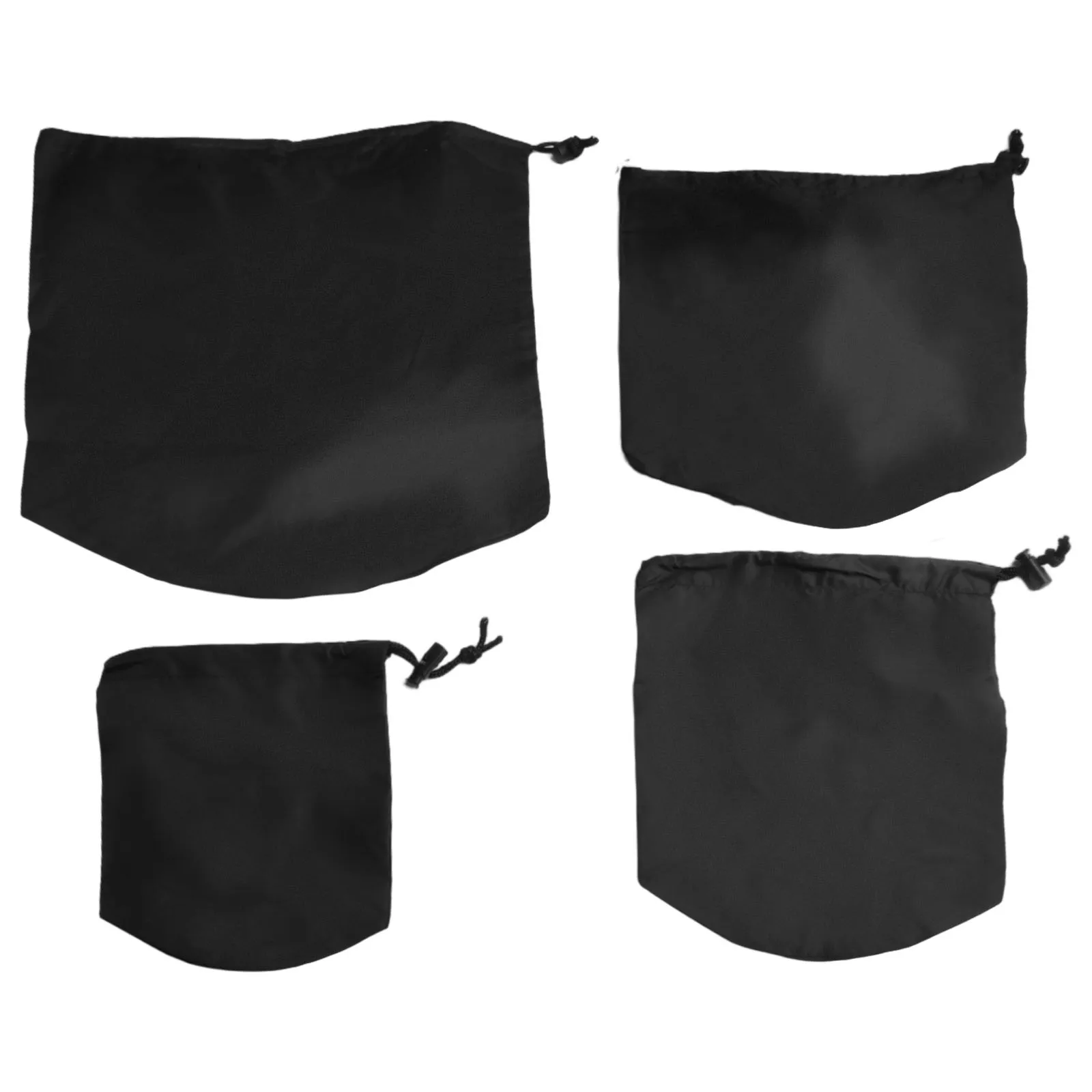 

Dustproof Bags Camping Storage Adjustable Drawstring Four Different Sizes Lightweight Design 4pcs Travel Storage Bags Gym Bag