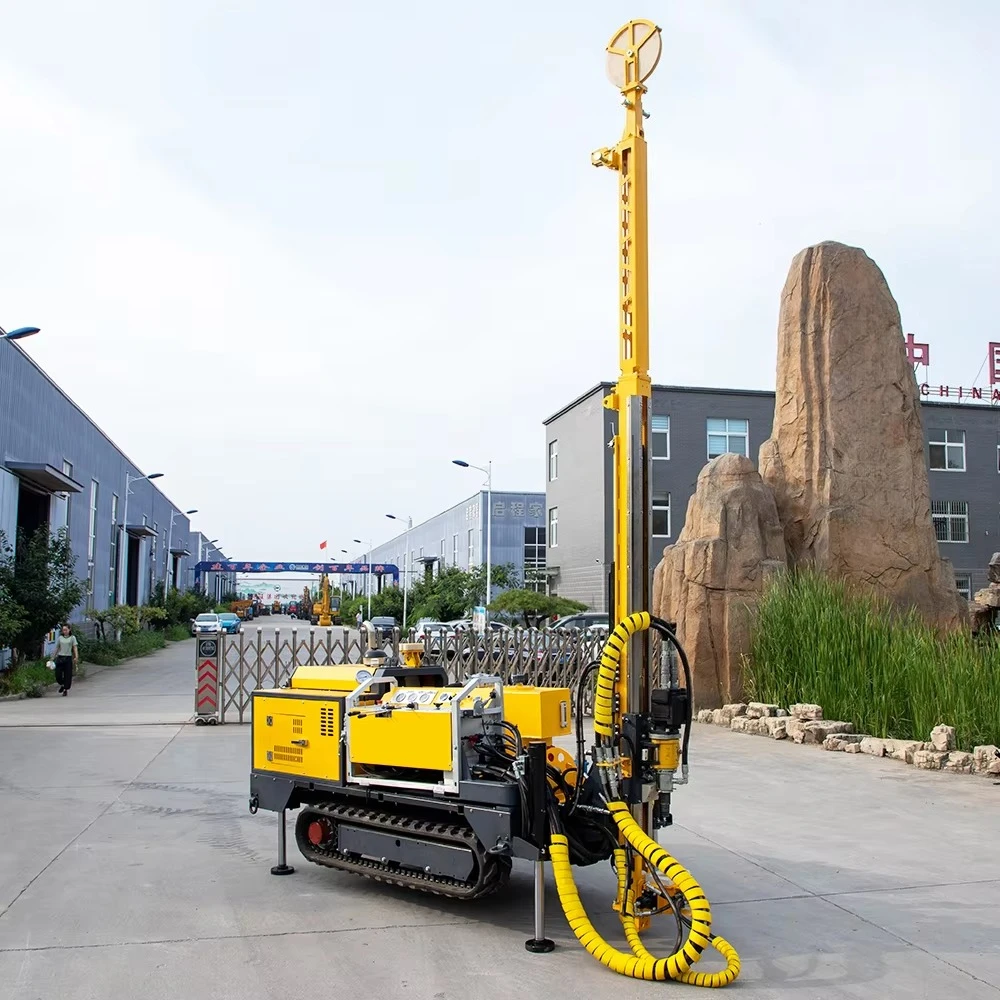 Diamond Core Drill Coring Rig Exploration Rig Fully Hydraulic Core Drilling Rig for Water Well Depth 100-500m High Efficiency