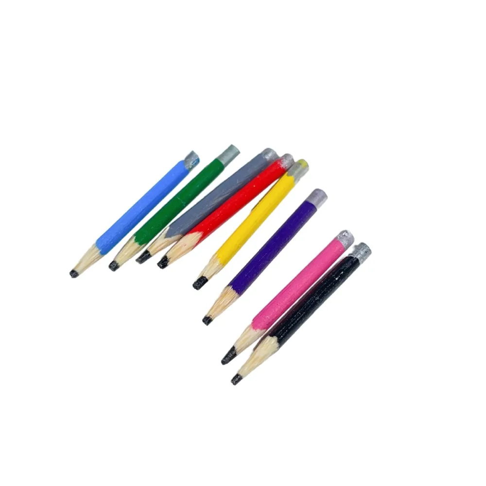 

Simulation Dollhouse Pencils Pretend Play Study Scene Mini Colored Pencils Playing House Writing Materials Miniature Pen