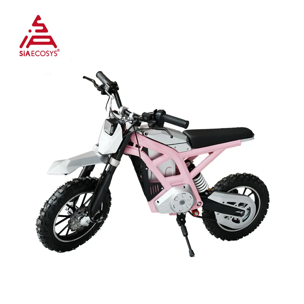 SIAECOSYS 350W 36V Max 25KPH Light Electric Motorcycle Hydraulic Brake for Children