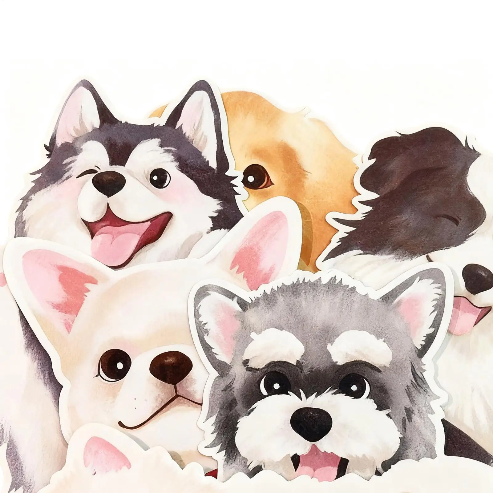 

Забавный календарь 2026 Планировщик с пространством для письма Двусторонний дизайн 12 карточек для щенков Забавный календарь для детей и взрослых Семейный рабочий стол