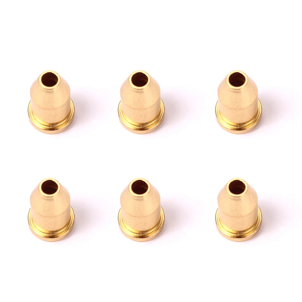 

6 Pcs Guitar String Buckle Accessories Through Body Ferrules for Bass Compatible with Existing Guitars Build
