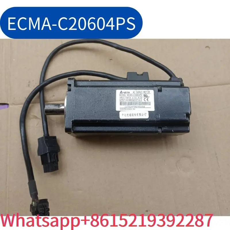 

second-hand Delta servo motor 400W ECMA-C20604PS tested ok