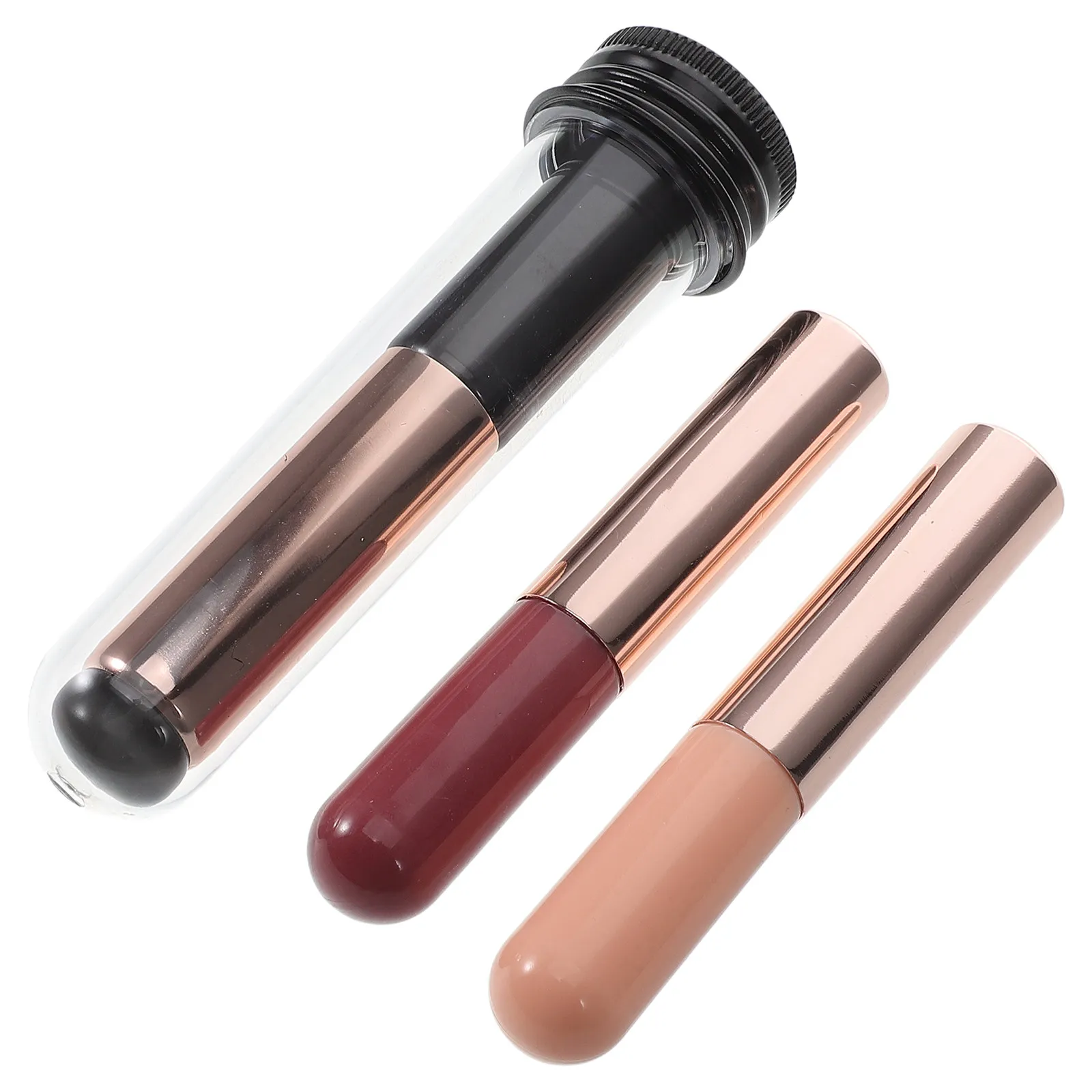 

3Pcs Multi-Function Silicone Applicator Brush for Nail Art and Lips Easy to Blend Colors Professional Grade Tools Must-Have Gift