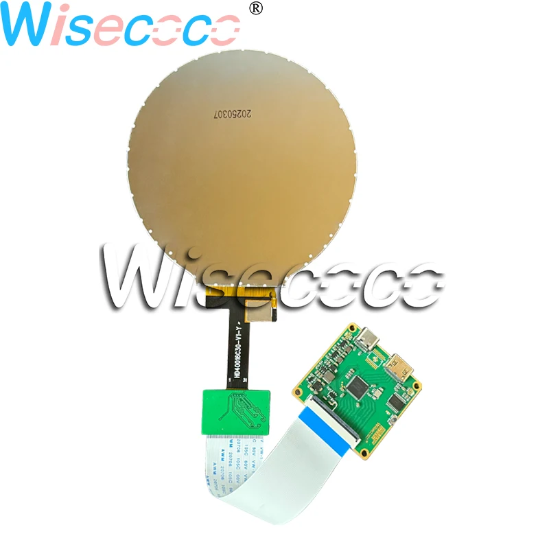 4 Inch 720*720 Round Display IPS Screen Circle Circular TFT LCD Module Panel LCM Type-C Driver Board For Raspberry Pi