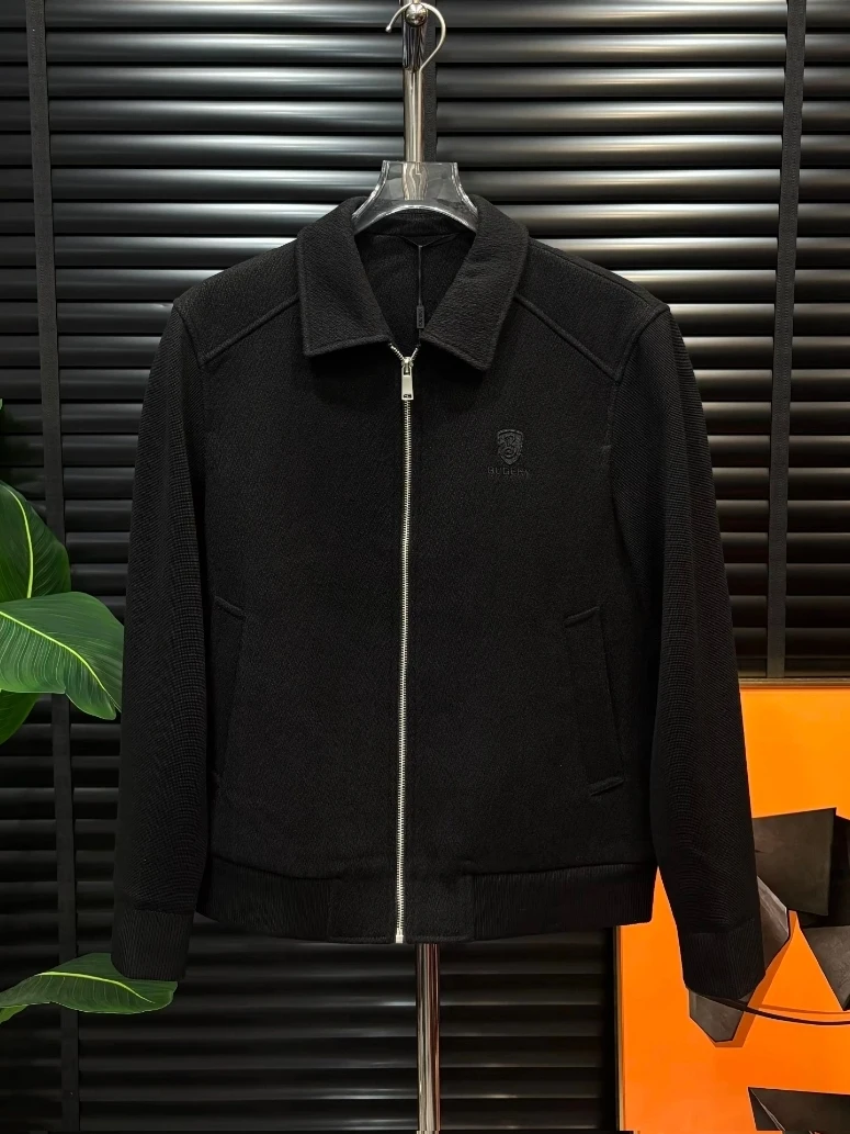 

Высококачественная мужская повседневная модная куртка с воротником, весенне-осенняя, новая модель, приталенная, с длинными рукавами, теплая верхняя одежда